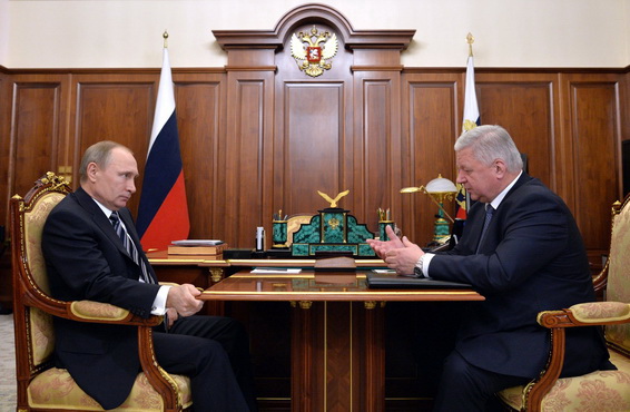 Встреча Президента РФ с Председателем ФНПР