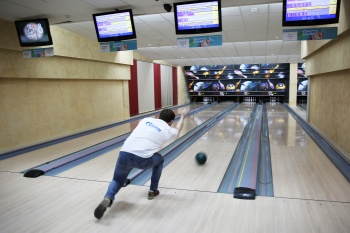 Первый городской профсоюзный турнир по боулингу