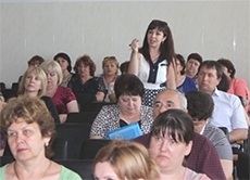 В Буденновске прошло очередное заня16.05.2014 В Буденновске прошло очередное занятие зонального обучающего семинара Учебно-методического центра ФПСК по курсу «Осуществление профсоюзного контроля за соблюдением законодательства по охране труда».