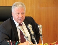 Всероссийское селекторное совещание председателя ФНПР М. Шмакова