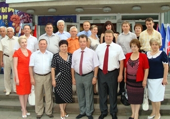 Работники профсоюзных здравниц принимали поздравления