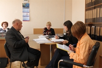 Совещались профсоюзные инспекторы